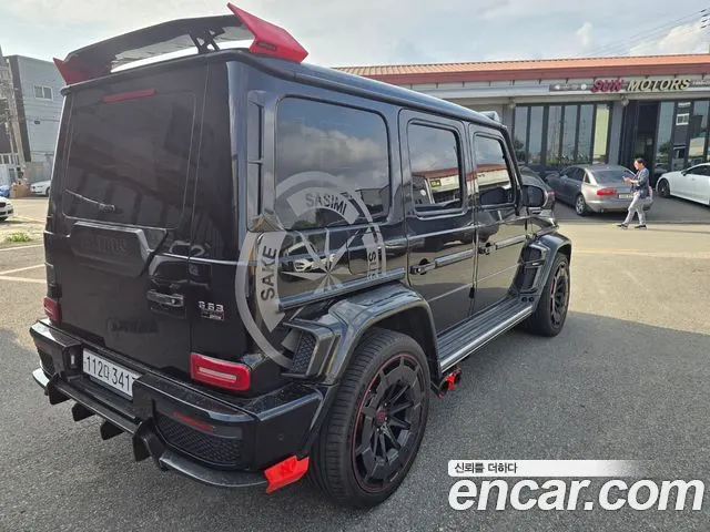 MERCEDES-BENZ G-CLASS W463B 2020 — 32 749 км, чёрный, Корея — под ключ — фото 4