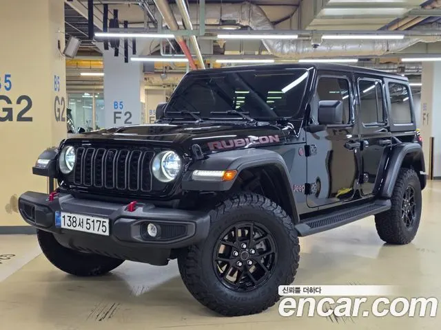 JEEP WRANGLER 2024 — 30 000 км, чёрный, Корея — под ключ — фото 12