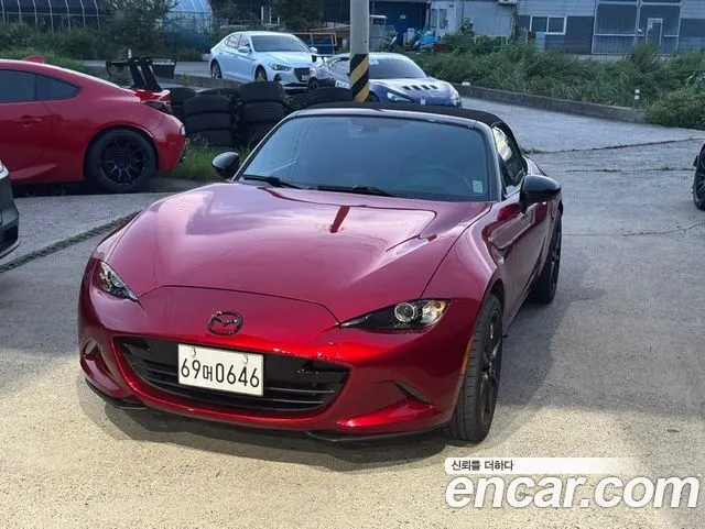 MAZDA MX-5 MIATA 2021 — 35 000 км, красный, Корея — под ключ — фото 1