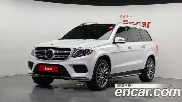 MERCEDES-BENZ GLS-CLASS X166 2017 — 51 486 км, белый, Корея — под ключ — фото 1