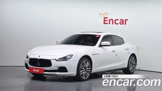 MASERATI GHIBLI — из Кореи под ключ