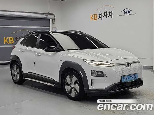 HYUNDAI KONA ELECTRIC 2019 — 124 833 км, белый, Корея — под ключ — фото 4