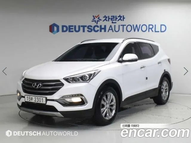 HYUNDAI SANTA FE 2016 — 154 841 км, белый, Корея — под ключ — фото 12