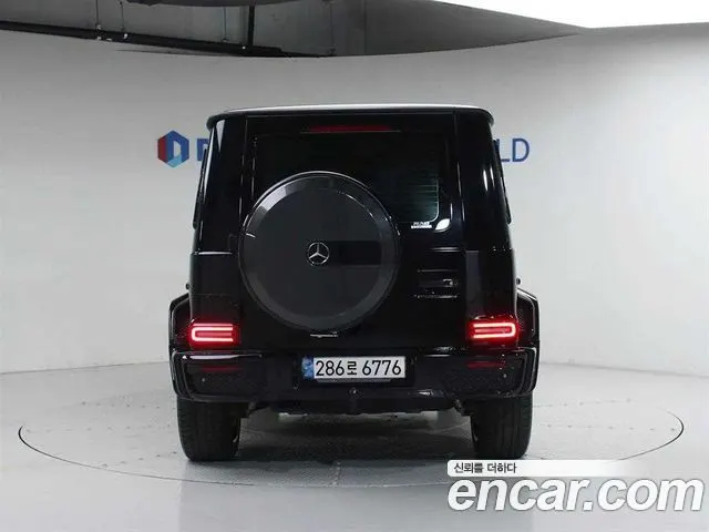 MERCEDES-BENZ G-CLASS W463B 2021 — 59 606 км, чёрный, Корея — под ключ — фото 4