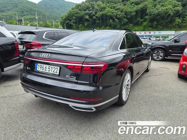 AUDI A8 2021 — 95 000 км, чёрный, Корея — под ключ — фото 6