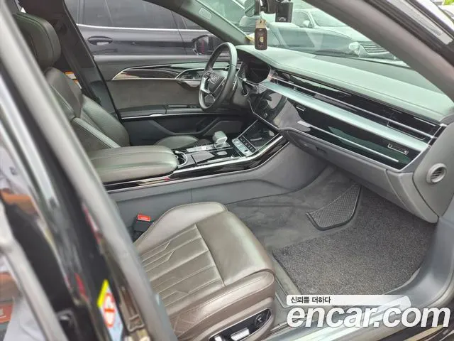 AUDI A8 2021 — 95 000 км, чёрный, Корея — под ключ — фото 9