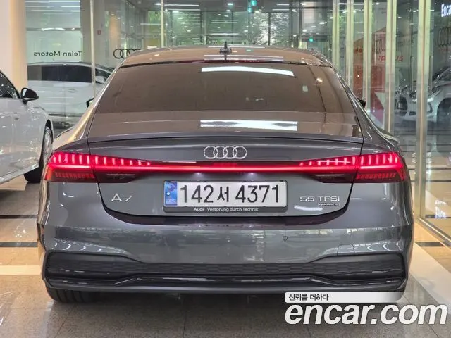 AUDI A7 2024 — 38 737 км, серый, Корея — под ключ — фото 4