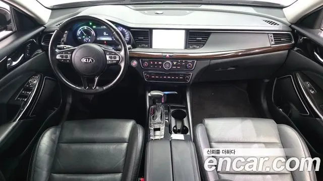 KIA K7 HYBRID 2019 — 128 780 км, чёрный, Корея — под ключ — фото 7