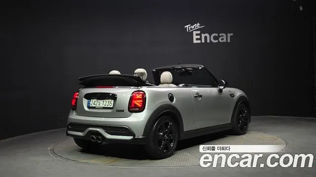 MINI COOPER S CONVERTIBLE 2023 — 27 221 км, серебристый, Корея — под ключ — фото 1