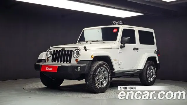 JEEP WRANGLER 2012 — 166 510 км, белый, Корея — под ключ — фото 1
