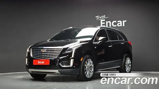 CADILLAC XT5 2018 — 106 110 км, чёрный, Корея — под ключ — фото 1
