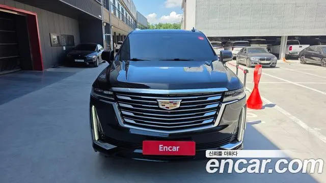 CADILLAC ESCALADE 2021 — 92 953 км, чёрный, Корея — под ключ — фото 3
