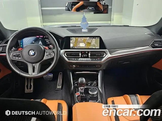 BMW M4 2021 — 80 590 км, серебристо-серый, Корея — под ключ — фото 8