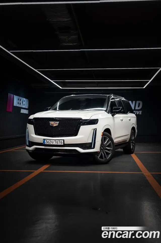 CADILLAC ESCALADE 2021 — 53 000 км, белый, Корея — под ключ — фото 12