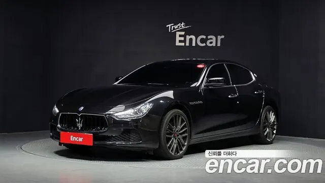MASERATI GHIBLI — из Кореи под ключ
