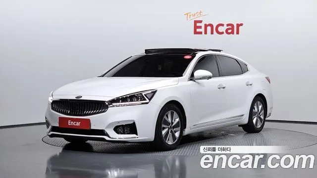 KIA K7 HYBRID 2017 — 82 530 км, белый, Корея — под ключ — фото 1