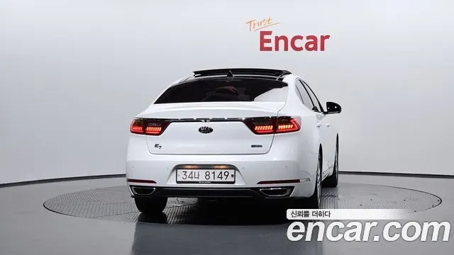 KIA K7 HYBRID 2017 — 82 530 км, белый, Корея — под ключ — фото 4
