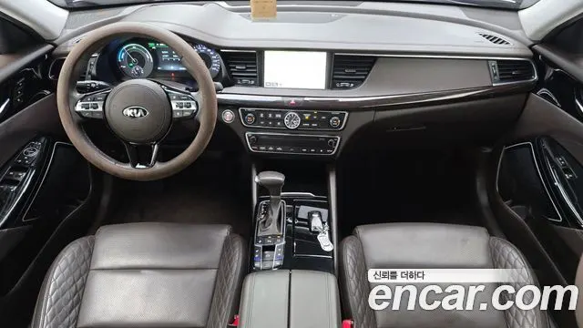 KIA K7 HYBRID 2017 — 82 530 км, белый, Корея — под ключ — фото 7