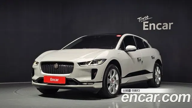 JAGUAR I-PACE 2019 — 91 566 км, белый-перламутр, Корея — под ключ — фото 1