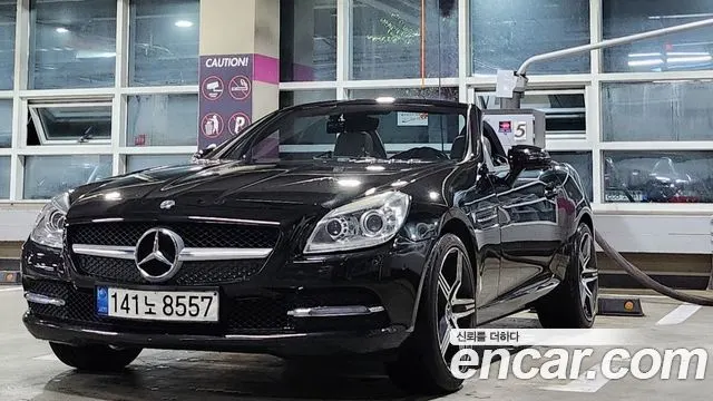 MERCEDES-BENZ SLK-CLASS 2012 — 140 000 км, чёрный, Корея — под ключ — фото 12