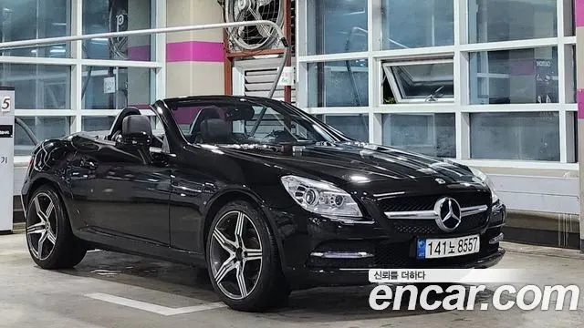 MERCEDES-BENZ SLK-CLASS 2012 — 140 000 км, чёрный, Корея — под ключ — фото 3