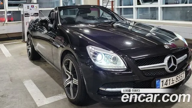 MERCEDES-BENZ SLK-CLASS 2012 — 140 000 км, чёрный, Корея — под ключ — фото 6