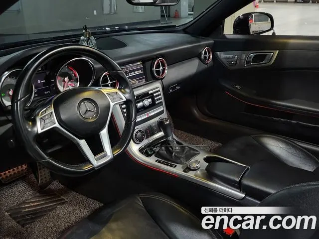 MERCEDES-BENZ SLK-CLASS 2012 — 140 000 км, чёрный, Корея — под ключ — фото 10