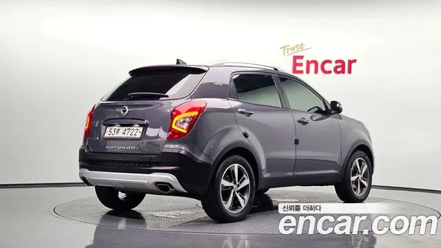 KGM STYLE KORANDO C 2017 — 173 902 км, серебристо-серый, Корея — под ключ — фото 1