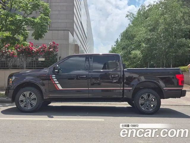 FORD F150 2018 — 184 000 км, бордовый, Корея — под ключ — фото 4