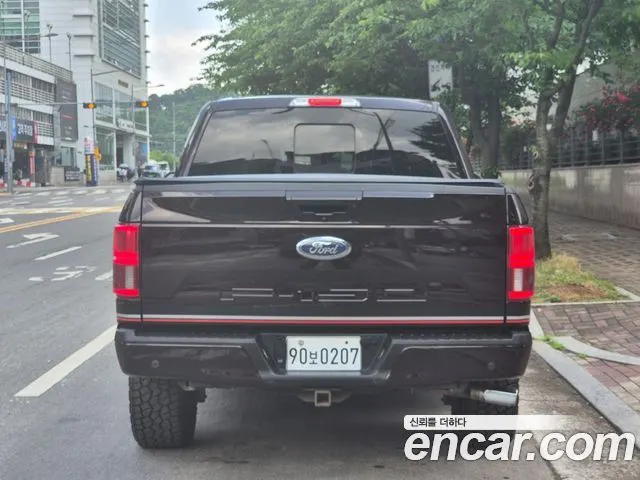 FORD F150 2018 — 184 000 км, бордовый, Корея — под ключ — фото 6