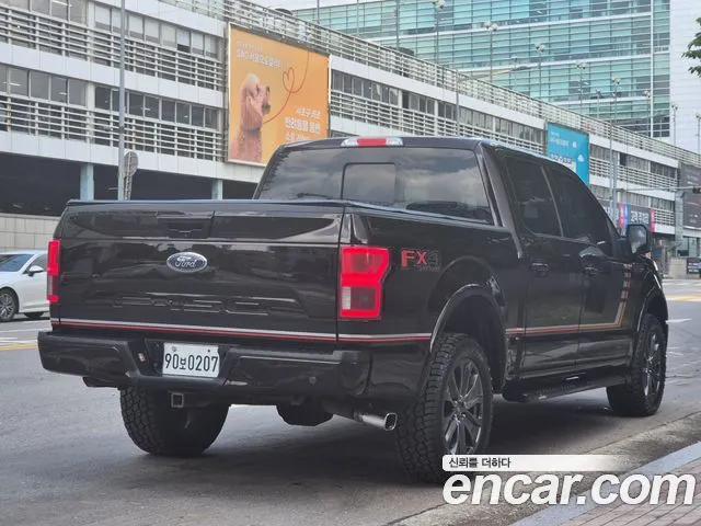 FORD F150 2018 — 184 000 км, бордовый, Корея — под ключ — фото 7