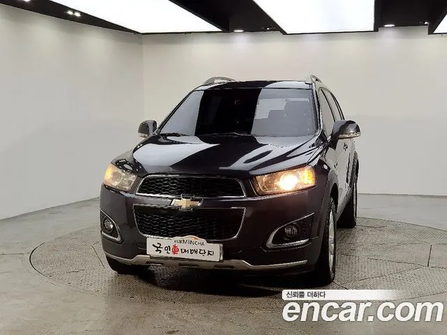 CHEVROLET CAPTIVA 2014 — 152 923 км, серый, Корея — под ключ — фото 2