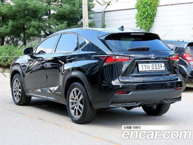 LEXUS NX300H 2016 — 181 913 км, чёрный, Корея — под ключ — фото 3