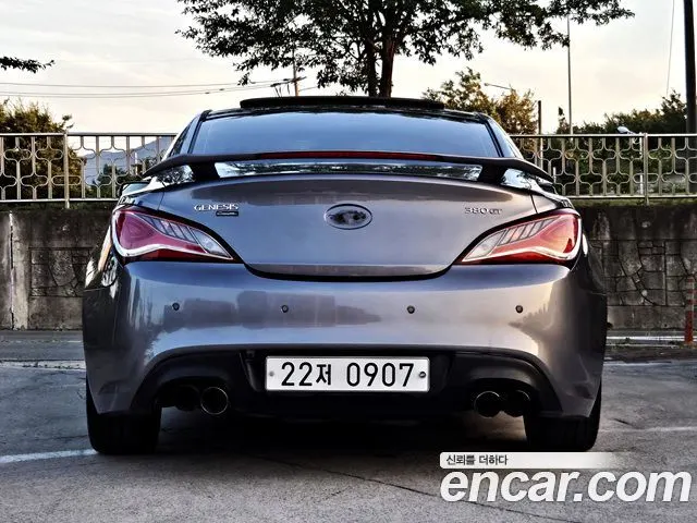 HYUNDAI GENESIS COUPE 2009 — 117 315 км, серый, Корея — под ключ — фото 4