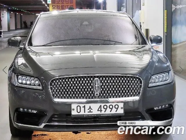 LINCOLN CONTINENTAL 1 2017 — 118 761 км, серебристо-серый, Корея — под ключ — фото 2