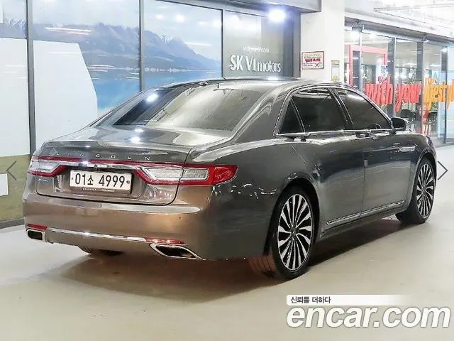 LINCOLN CONTINENTAL 1 2017 — 118 761 км, серебристо-серый, Корея — под ключ — фото 4