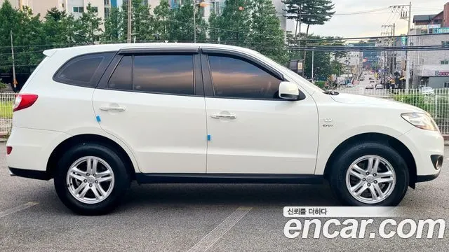 HYUNDAI SANTA FE 2011 — 117 000 км, белый, Корея — под ключ — фото 2