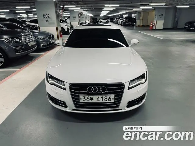AUDI A7 2014 — 114 642 км, Корея — под ключ — фото 1