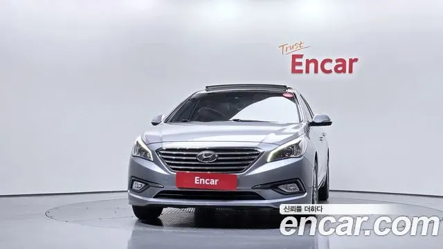 HYUNDAI SONATA 2016 — 126 606 км, серебристо-серый, Корея — под ключ — фото 3