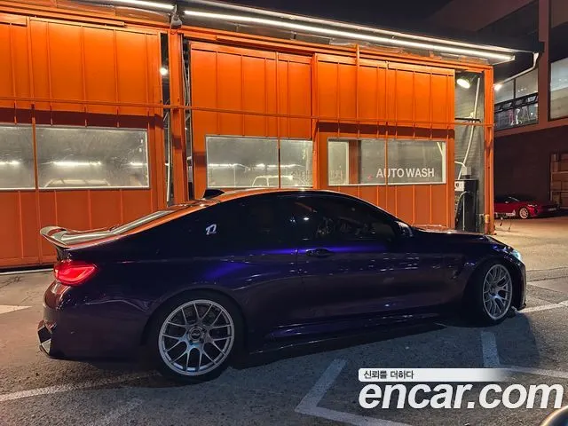 BMW M4 2018 — 73 000 км, фиолетовый, Корея — под ключ — фото 9