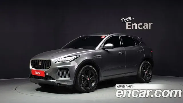 JAGUAR E-PACE 2018 — 73 834 км, серый, Корея — под ключ — фото 1