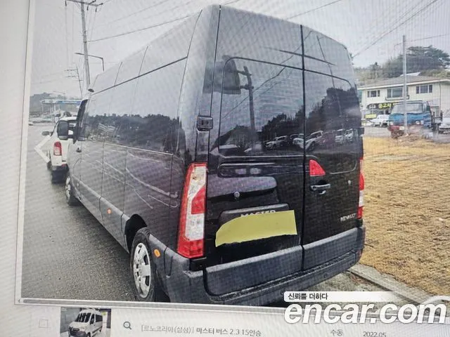 RENAULT KOREA MASTER 2019 — 30 000 км, чёрный, Корея — под ключ — фото 2