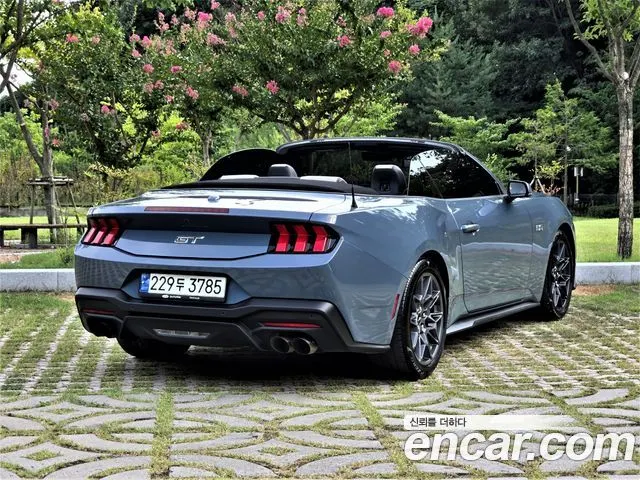 FORD MUSTANG 2024 — 40 966 км, синий, Корея — под ключ — фото 2