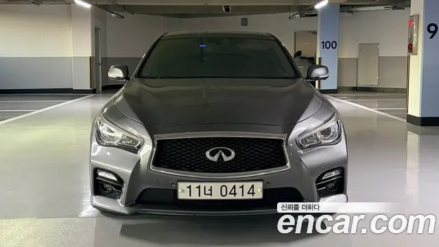 INFINITI Q50 2016 — 113 000 км, серый, Корея — под ключ — фото 3