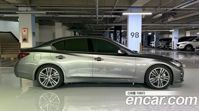 INFINITI Q50 2016 — 113 000 км, серый, Корея — под ключ — фото 5