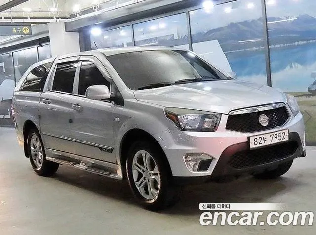 KGM KORANDO SPORTS 2012 — 160 399 км, серебристый, Корея — под ключ — фото 1
