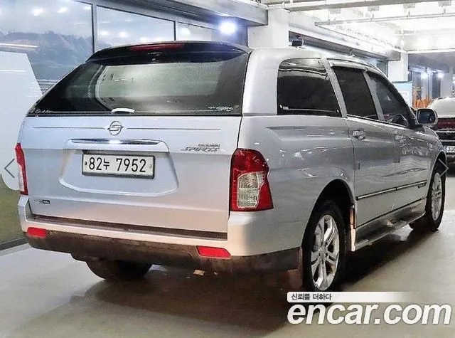 KGM KORANDO SPORTS 2012 — 160 399 км, серебристый, Корея — под ключ — фото 4