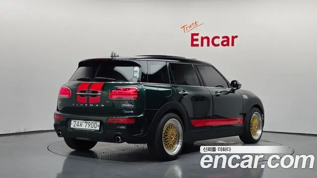 MINI COOPER S CLUBMAN 2019 — 112 003 км, зелёный, Корея — под ключ — фото 2