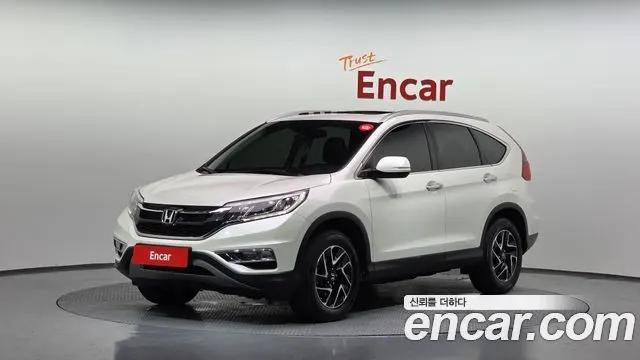 HONDA NEW CR-V 2016 — 105 841 км, белый, Корея — под ключ — фото 1