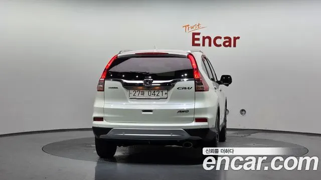 HONDA NEW CR-V 2016 — 105 841 км, белый, Корея — под ключ — фото 4